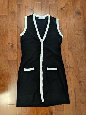 Anne Fontaine women's black cardigan in size 38